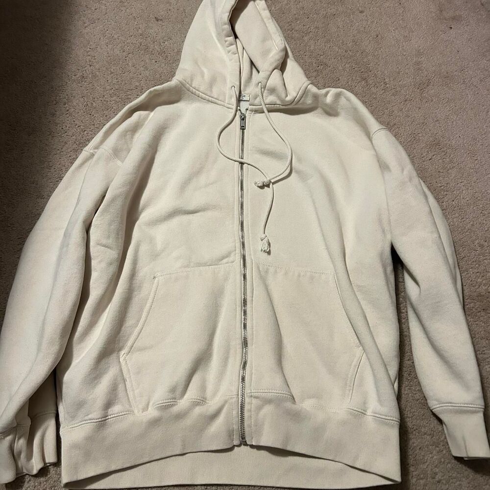 Pacsun Women's Cream Hoodie